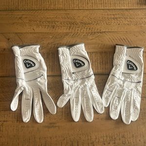 Callaway Golf Gloves - Right Hand - Large - 3 Pack